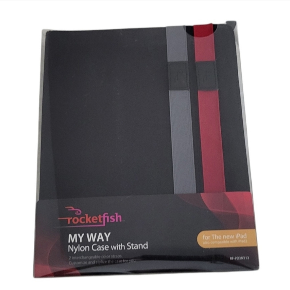 NEW Rocketfish My Way Nylon Case with Stand